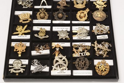 Lot 496 - Collection of British cap badges