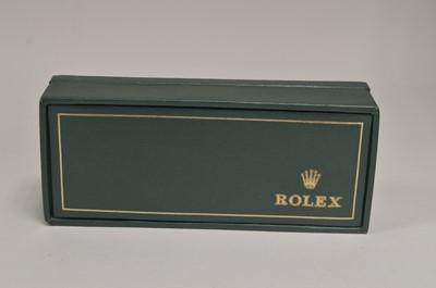 Lot 421 - Rolex Precision: a 9ct yellow gold cased wristwatch