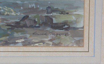 Lot 34 - Ronald Moore - watercolour