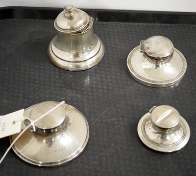 Lot 315 - Collection of four Capstan inkwells.