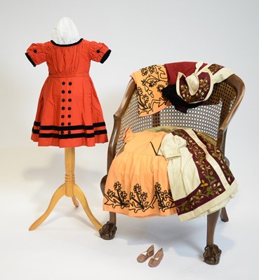 Lot 815 - A group of 1860s dresses for little girls