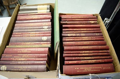 Lot 485 - A collection of volumes of parish records and registers.