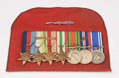 Lot 424 - A WWII and later constabulary group of medals