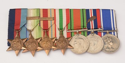 Lot 424 - A WWII and later constabulary group of medals