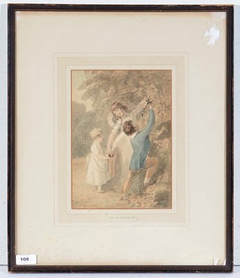 Lot 108 - In the manner of Sir William Beechey - watercolour