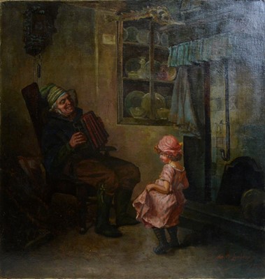 Lot 887 - Joseph M. Lombard - oil on canvas