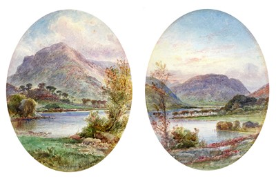 Lot 51 - Malcolm Crosse - Buttermere, and Honister Cragg; English Lake District | watercoloour