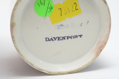 Lot 527 - Sunderland christening mug, Davenport child's mug