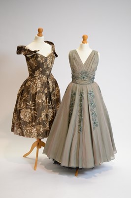 Lot 813 - 1950s evening dresses