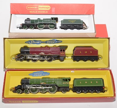 Lot 154 - Three Hornby Railways scale model locomotives manufactured by Rovex