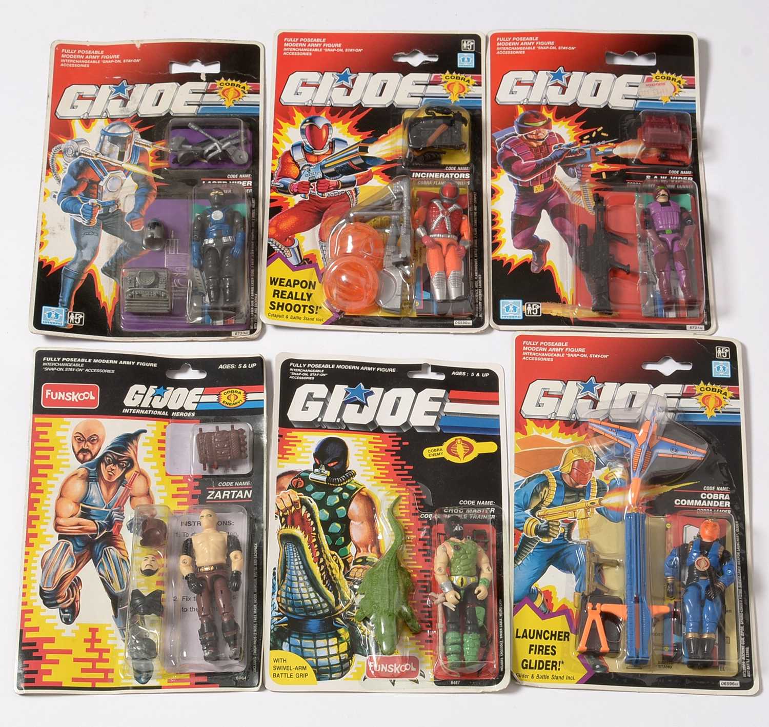 182 - Hasbro G.I. Joe figurines,