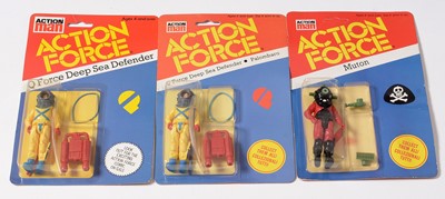 Lot 192 - Palitoy Action Man Action Force figurines.