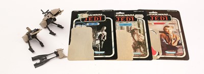 Lot 197 - Star Wars by Kenner, Palitoy and others, 1970's/80's figurines.