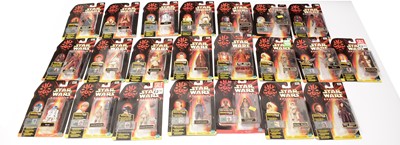 Lot 199 - Hasbro Star Wars Episode I Conntalk Ship figurines.
