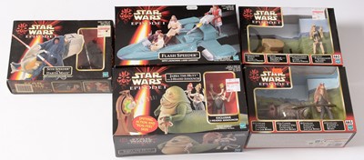 Lot 200 - Hasbro Star Wars Episode I box sets.