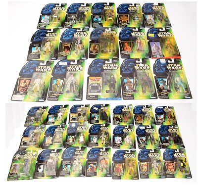 Lot 205 - Kenner Star Wars Power of The Force figurines.