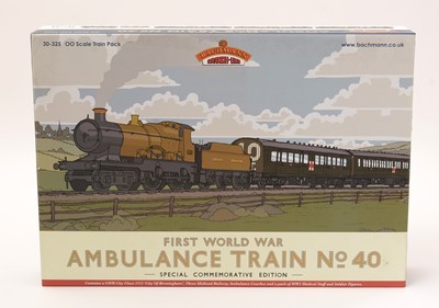 Lot 213 - Bachmann 00-scale First World War Ambulance train.