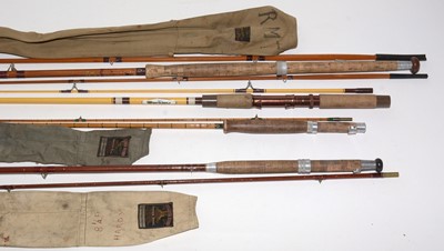 Lot 516 - Four fishing rods