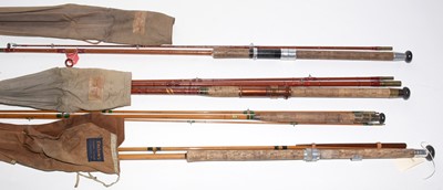 Lot 518 - Three fishing rods