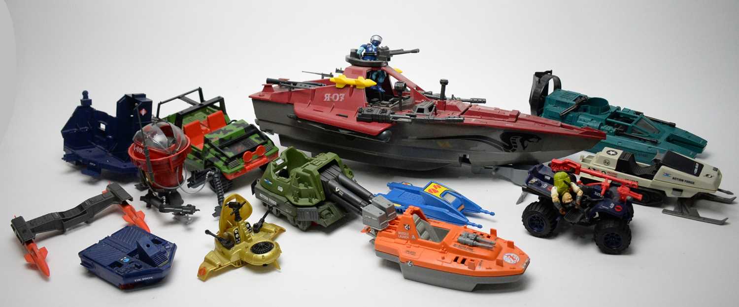 Lot 304 - Hasbro G.I. Joe Action Force boats and
