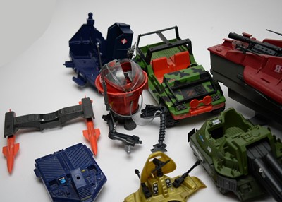 Lot 304 - Hasbro G.I. Joe Action Force boats and others