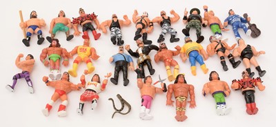 Lot 309 - Hasbro W.W.F. World Wrestling Federation figurines