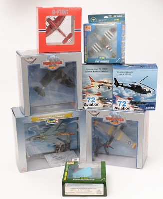 Lot 125 - 1:72 and 1:48 scale diecast aircraft