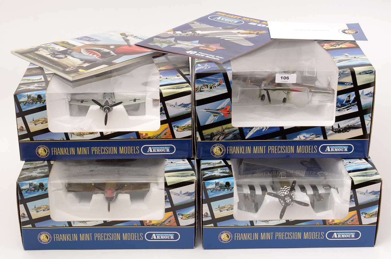 Lot 106 - The Franklin Mint Armour Collection diecast aircraft
