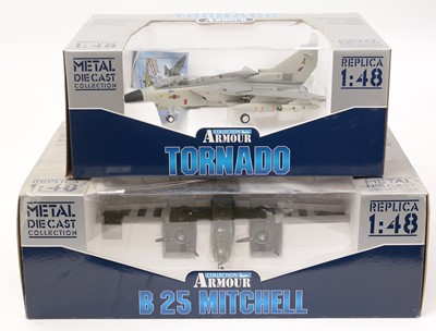 Lot 110 - The Franklin Mint Armour Collection 1:48 scale diecast aircraft
