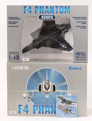Lot 112 - The Franklin Mint Armour Collection 1:48 scale diecast aircraft