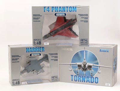 Lot 113 - The Franklin Mint Armour Collection 1:48 scale diecast aircraft
