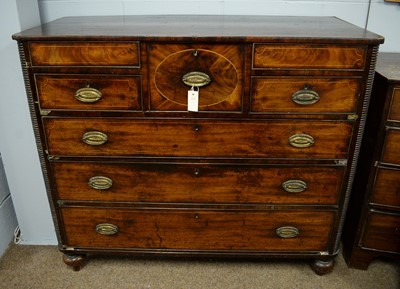 Lot 60 - George III mahogany chest of drawers
