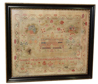 Lot 757 - Victorian Scottish School sampler