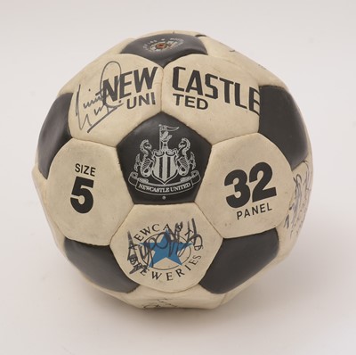 Lot 636 - A Newcastle United signed football