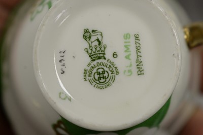 Lot 446 - A Royal Doulton 'Glamis' tea and coffee service
