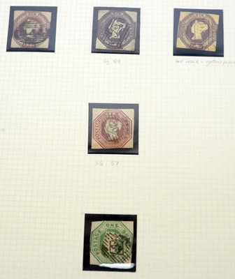 Lot 838 - GB QV 1847-54 embossed issues