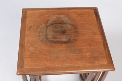 Lot 363 - G Plan: a teak nest of three 'Astro' occasional tables