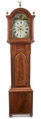 Lot 557 - Whitnell of Newcastle: a 19th Century mahogany longcase clock