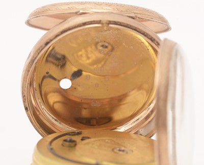Lot 15 - Samuel Alexander & Son, London: a 9ct yellow gold cased open faced pocket watch