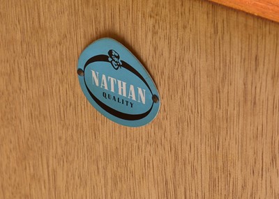 Lot 354 - Nathan: a teak dining room suite.