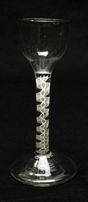 Lot 539 - 18th Century wine glass