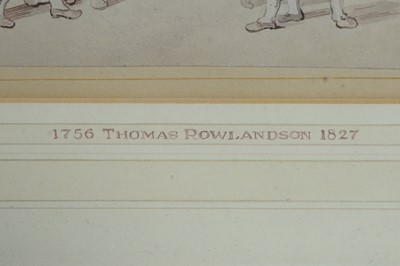 Lot 202 - Thomas Rowlandson - watercolour