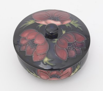 Lot 462 - Moorcroft Anemone pattern bowl and cover