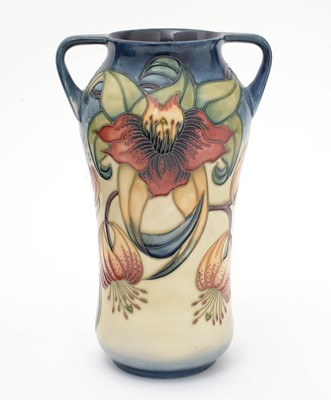 Lot 468 - Moorcroft Anna Lily pattern vase
