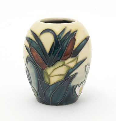 Lot 474 - Moorcroft Lamia pattern vase
