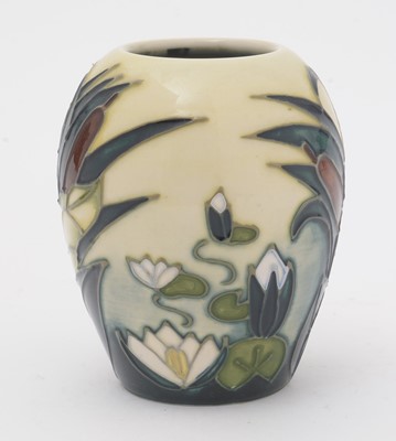 Lot 474 - Moorcroft Lamia pattern vase