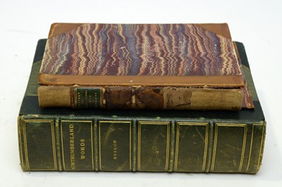 Lot 714 - Books on Northumbrian Dialect and Verse.