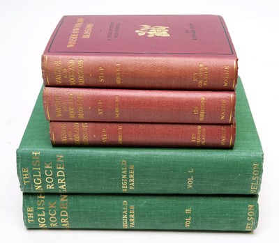 Lot 757 - Books on Gardening and Wild Flowers.