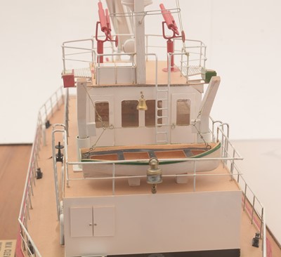 Lot 1102 - A Shipbuilders model of the River Tees Fire Boat "Cleveland Endeavour"