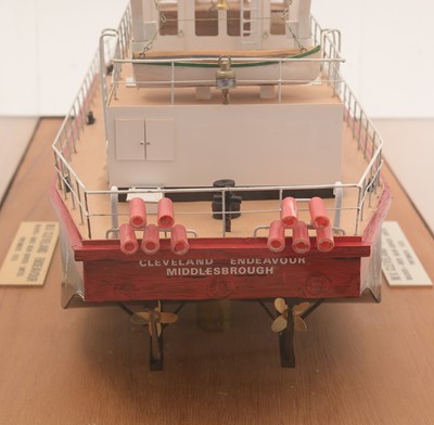 Lot 1102 - A Shipbuilders model of the River Tees Fire Boat "Cleveland Endeavour"